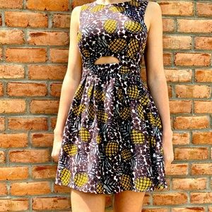 TOPSHOP PINEAPPLE DRESS!